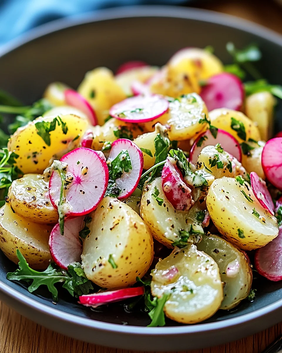 Kartoffelsalat mit Radieschen 21 Kartoffelsalat