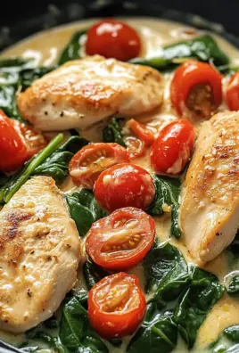 Keto Hähnchen-Spinat-Tomaten-Pfanne 29 Keto Hähnchen-Spinat-Tomaten-Pfanne
