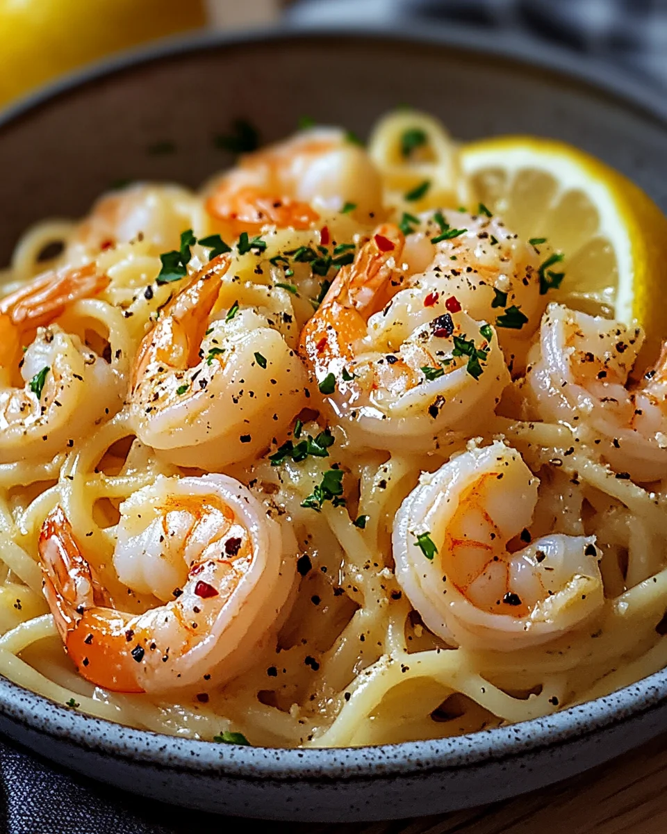 Knoblauch-Butter-Shrimp Pasta 19 Knoblauch-Butter-Shrimp