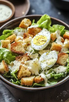 Knuspriger Caesar-Salat