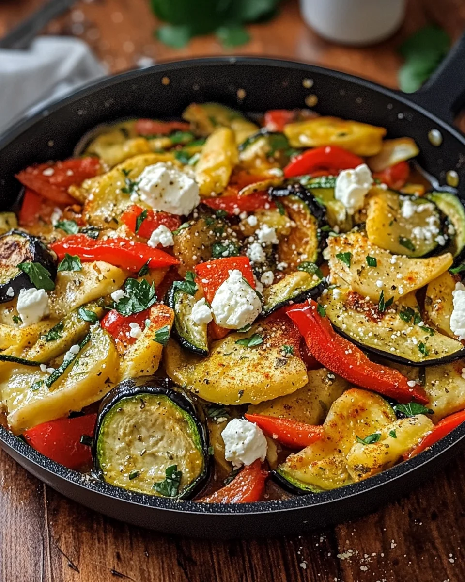 Maultaschenpfanne mit Gemüse