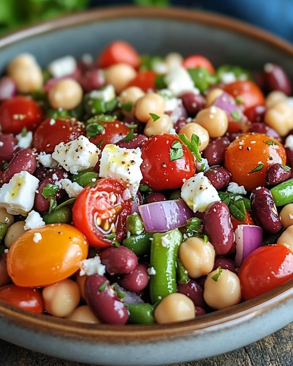 Mediterraner Bohnensalat 20 Mediterraner