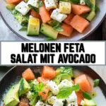 Melonen Feta Salat mit Avocado 19 Pinterest Hidden Image