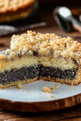 Mohnkuchen mit Streusel