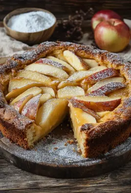 Omas versunkener Apfelkuchen