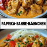 Paprika-Sahne-Hähnchen 19 Pinterest Hidden Image