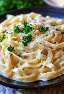 Pasta in Käse Sahne Soße