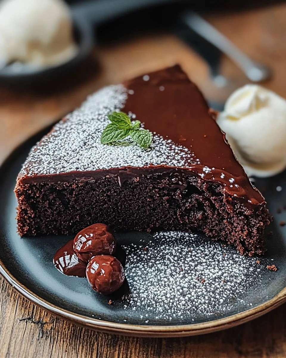 Perfekter Schokoladenkuchen