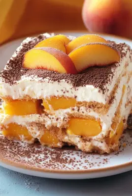 Pfirsich Tiramisu 29 Pfirsich Tiramisu
