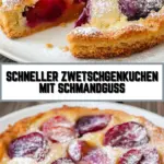Schneller Zwetschgenkuchen mit Schmandguss 21 Pinterest Hidden Image
