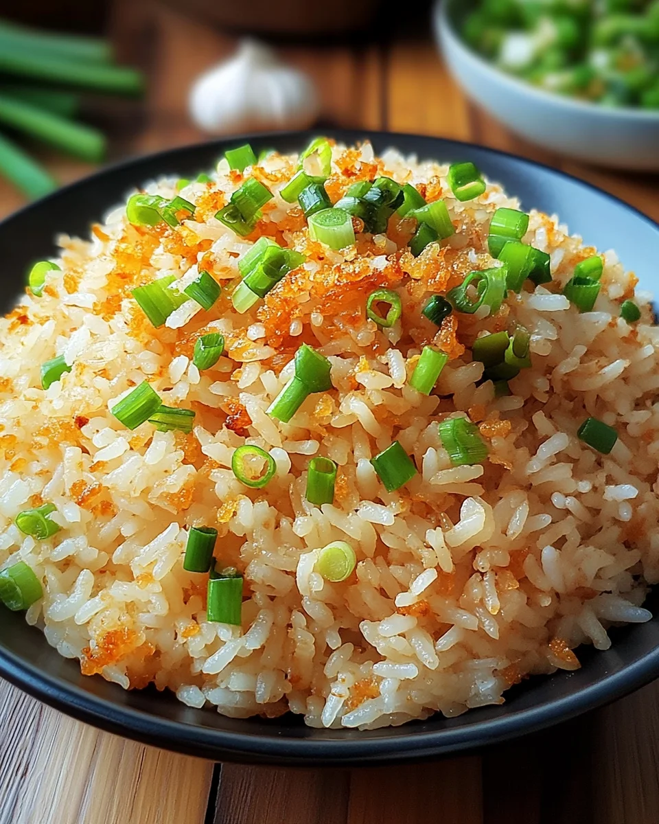 Sinangag - Filipinischer Knoblauch Reis