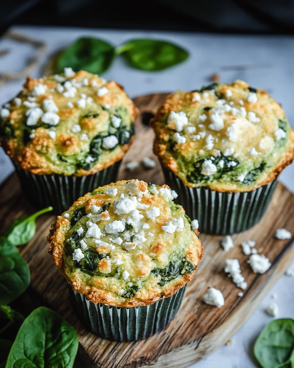 Spinat-Feta-Muffins