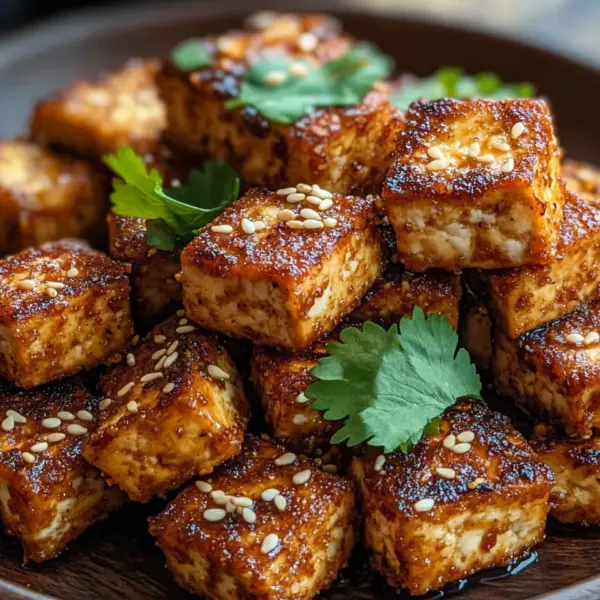 Wie man knusprigen gebackenen Tofu macht