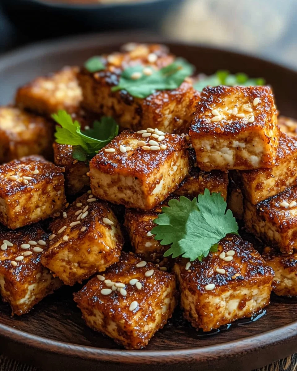 Wie man knusprigen gebackenen Tofu macht