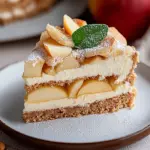 Apfel-Mascarpone-Torte mit Mandelboden