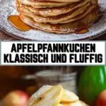 Apfelpfannkuchen klassisch und fluffig 18 Pinterest Hidden Image