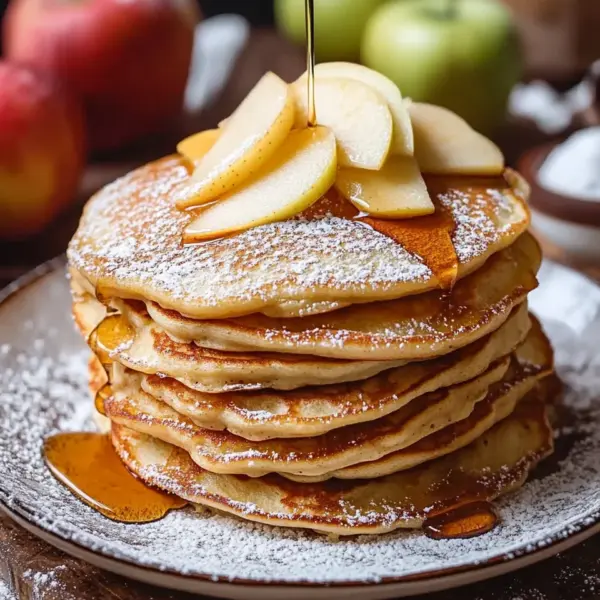 Apfelpfannkuchen klassisch und fluffig
