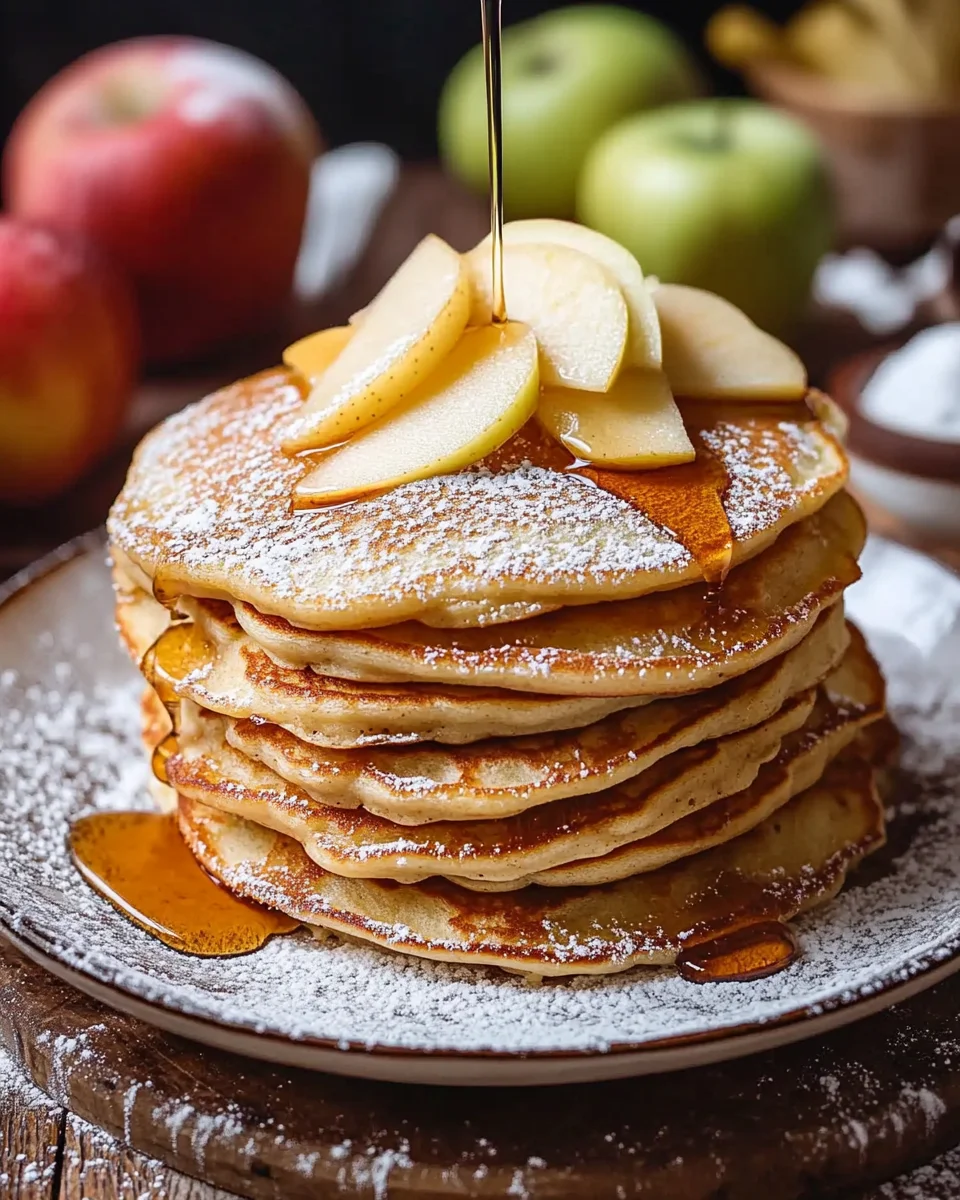 Apfelpfannkuchen klassisch und fluffig