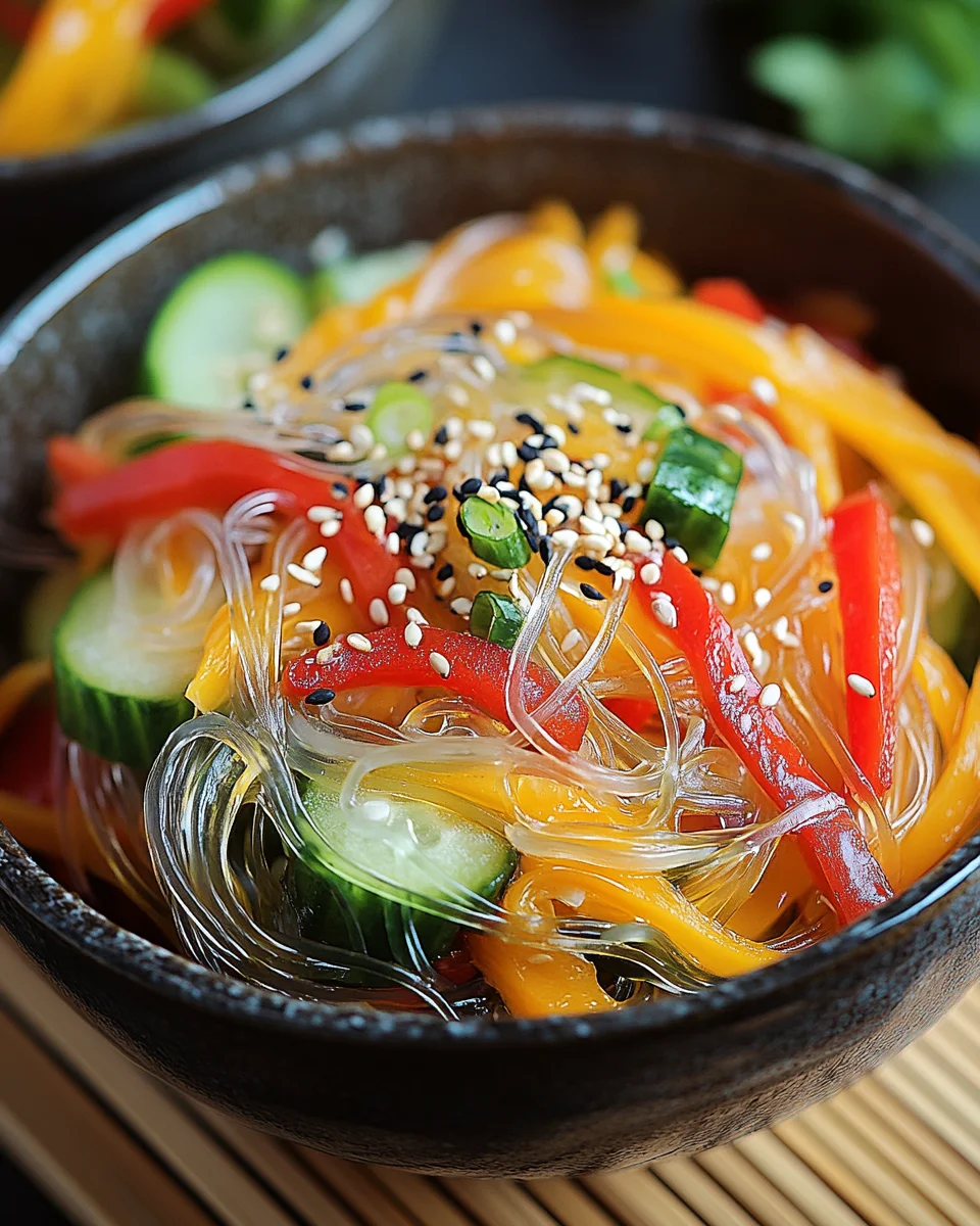 Bunter Glasnudelsalat