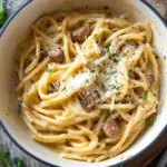 Cremige Salsiccia-Carbonara