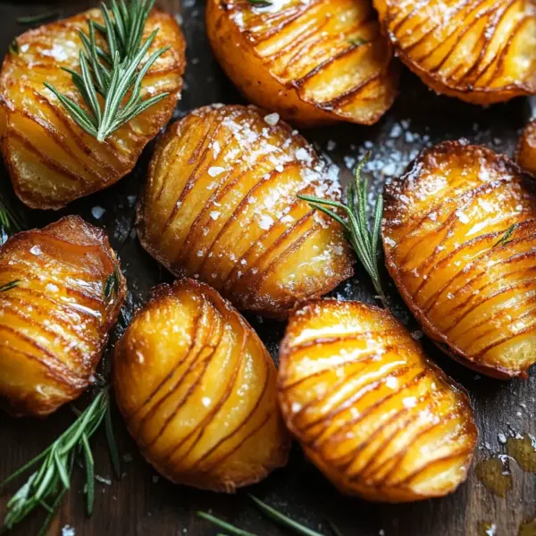 Fächerkartoffeln / Hasselback-Kartoffeln