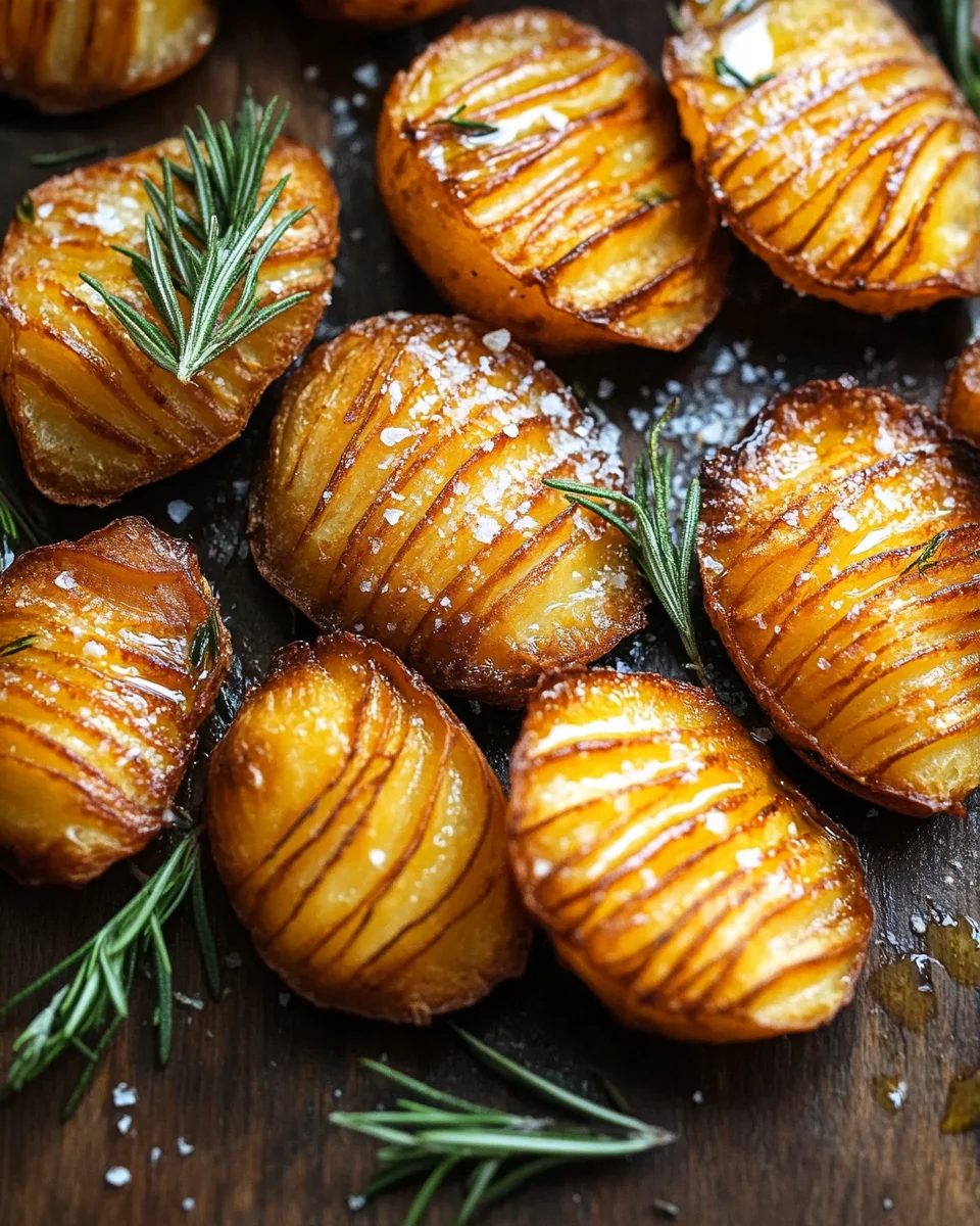 Fächerkartoffeln / Hasselback-Kartoffeln