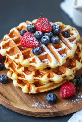 Fluffige Waffeln