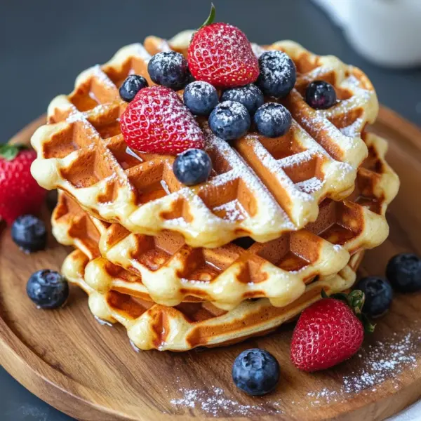 Fluffige Waffeln