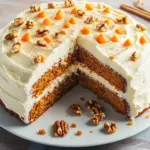 Karottenkuchen mit Frischk&auml;se-Frosting
