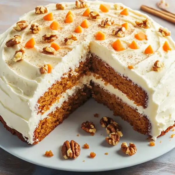 Karottenkuchen mit Frischkäse-Frosting