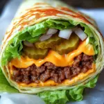 Low Carb Big Mac Rolle