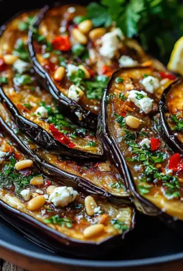 Mediterrane Geröstete Aubergine