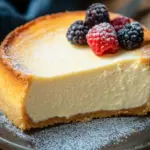 mein klassischer kleiner K&auml;sekuchen