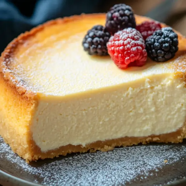 mein klassischer kleiner Käsekuchen
