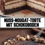 Nuss-Nougat-Torte mit Schokoboden 19 Pinterest Hidden Image