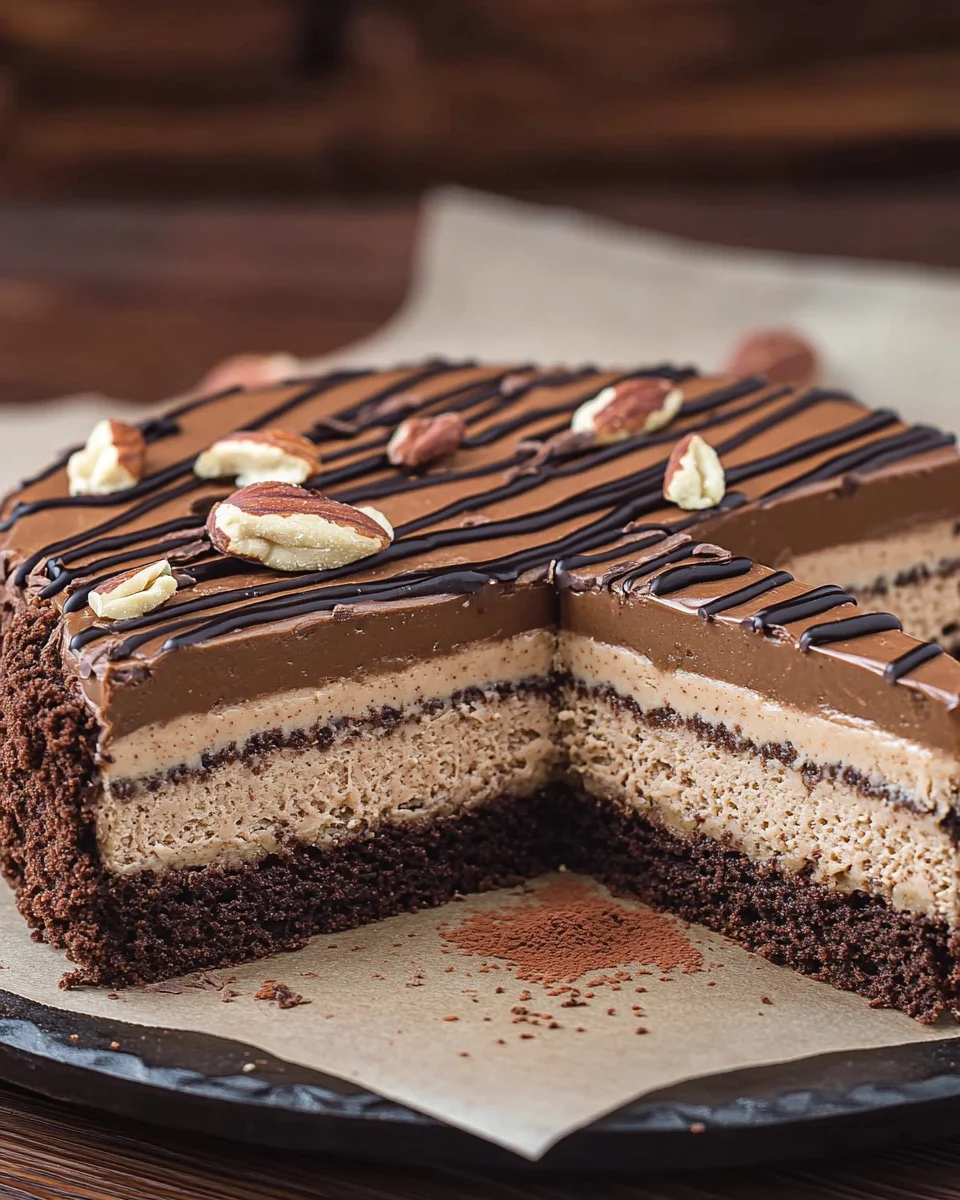 Nuss-Nougat-Torte mit Schokoboden 22 Nuss-Nougat-Torte mit Schokoboden