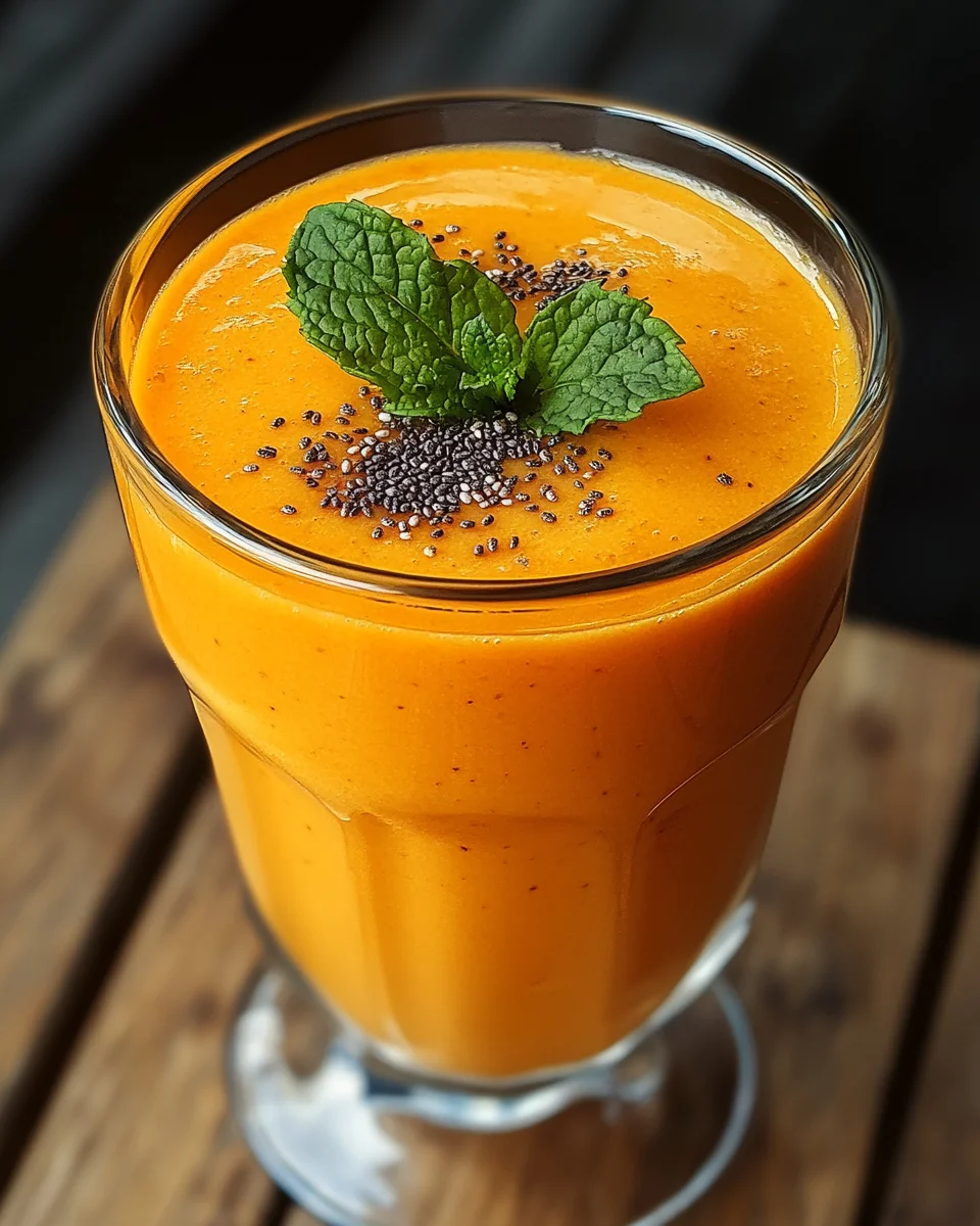 Orange Gute-Laune-Smoothie