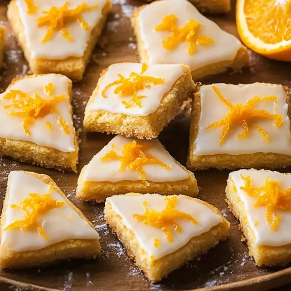 Orangenplätzchen