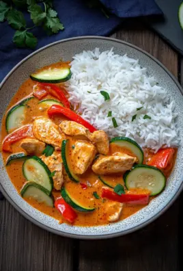 Paprika-Zucchini-Rahm-Hähnchen 24 Paprika-Zucchini-Rahm-Hähnchen