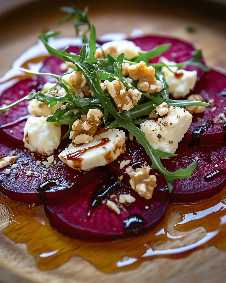 Rote Bete-Carpaccio