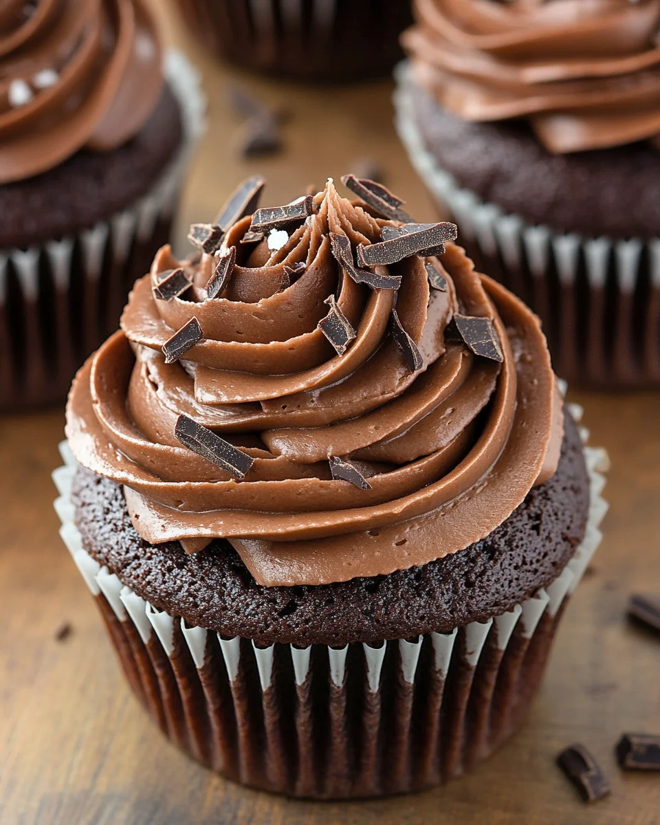 Saftige Schokoladen-Cupcakes