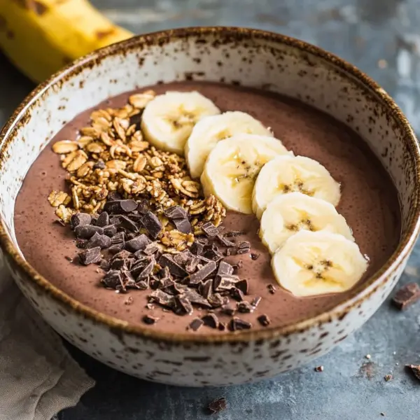 Schoko-Smoothie-Bowl
