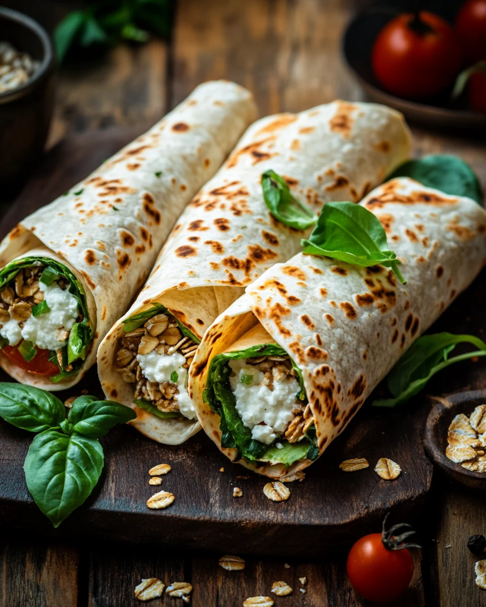 Selbstgemachte Proteinwraps