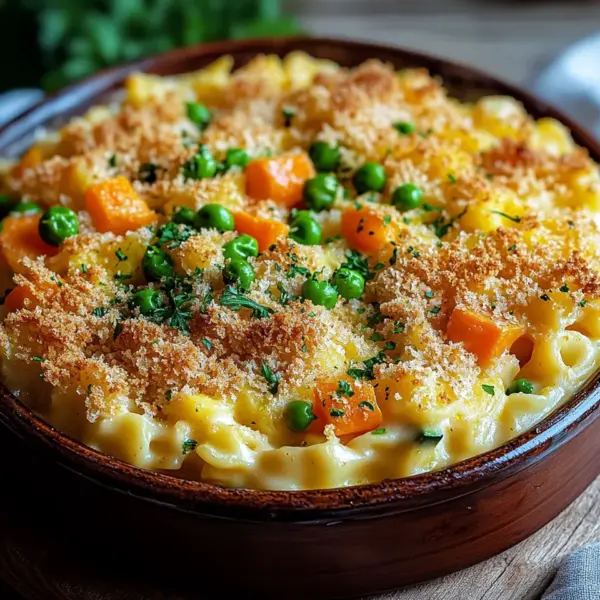 Spätzleauflauf mit Gemüse