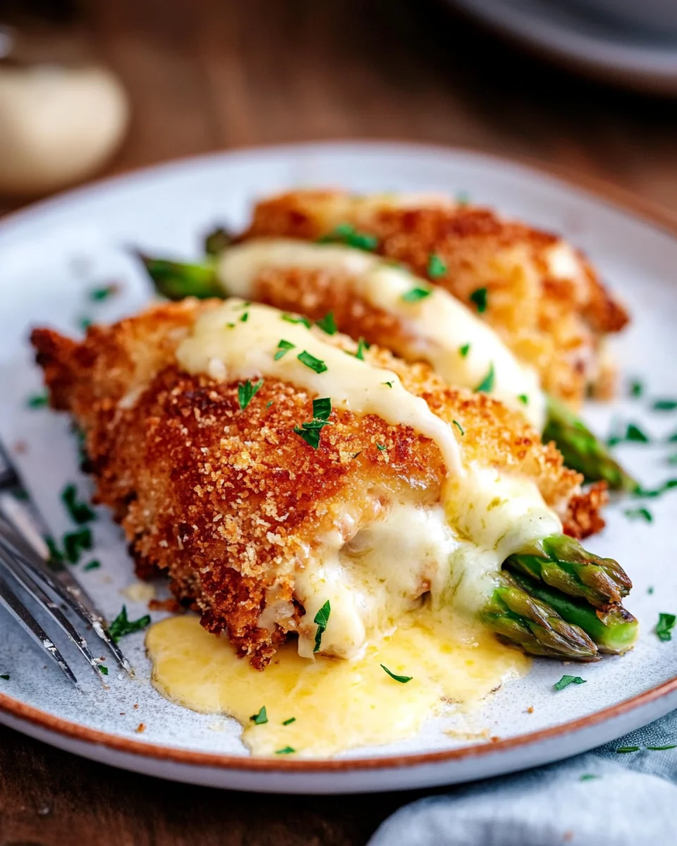 Spargel Cordon Bleu