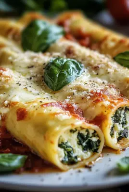 Spinat-Ricotta-Cannelloni 26 Spinat-Ricotta-Cannelloni