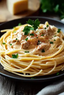 Thunfisch-Sahne-Soße mit Spaghetti 19 Thunfisch-Sahne-Soße mit Spaghetti