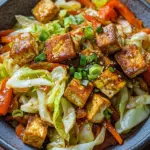 Tofu Kohlgem&uuml;se Pfanne