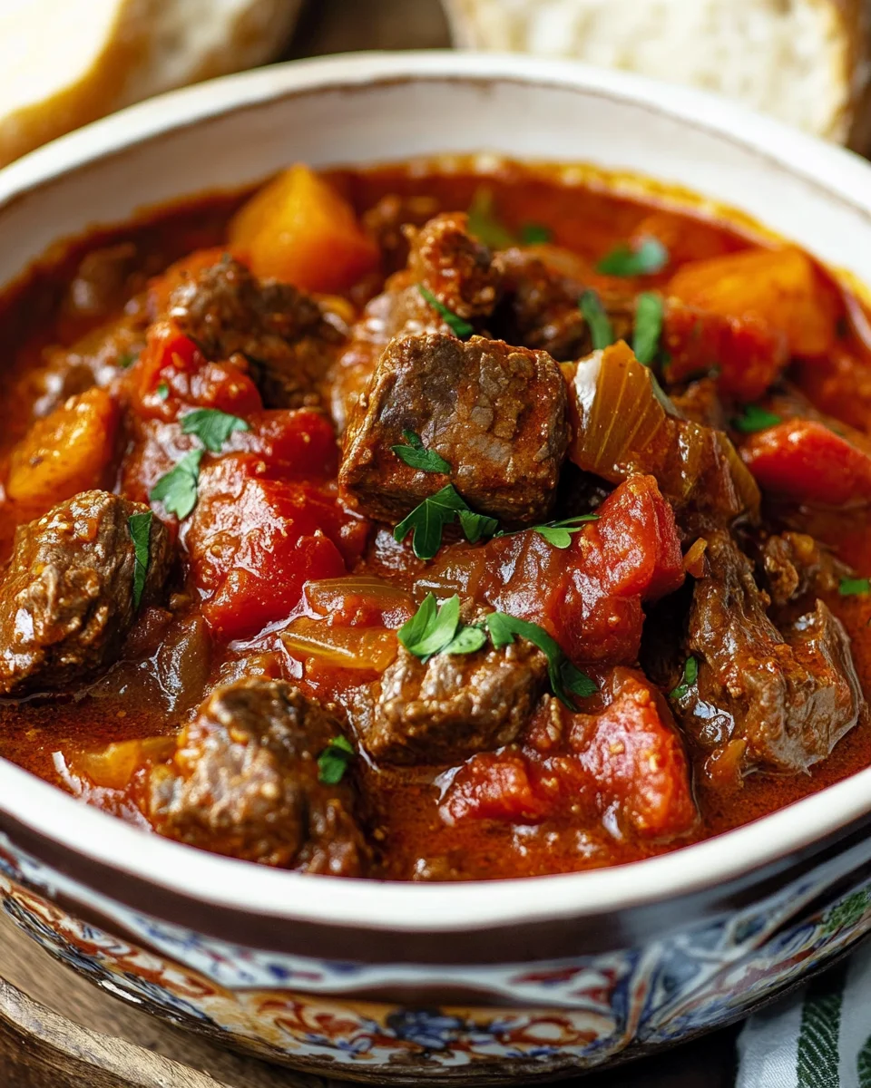 Ungarisches Paprika-Gulasch Rezept