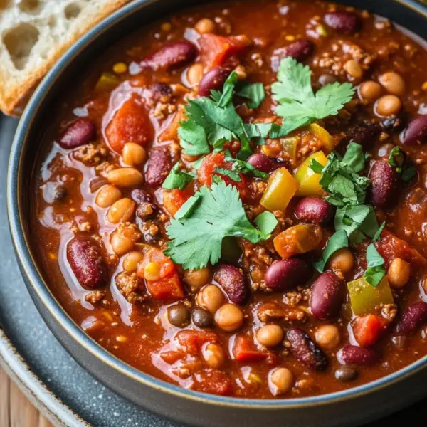 Veganes Chili sin carne